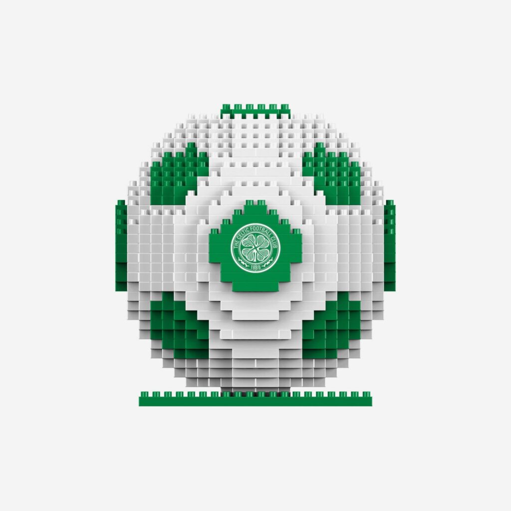 Celtic BRXLZ 3D Soccer Ball Construction Kit