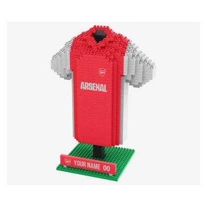 Arsenal BRXLZ 3D Personalized Jersey Construction Kit (918 Pieces)