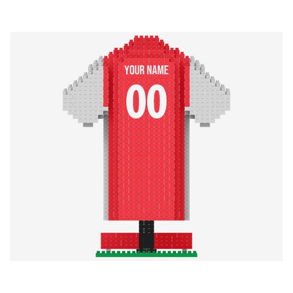 Arsenal BRXLZ 3D Personalized Jersey Construction Kit (918 Pieces)