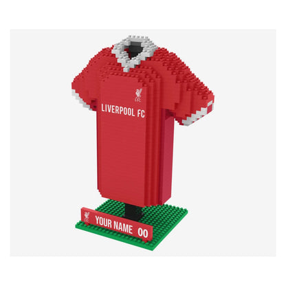 Liverpool BRXLZ 3D Personalized Jersey Construction Kit (861 Pieces)