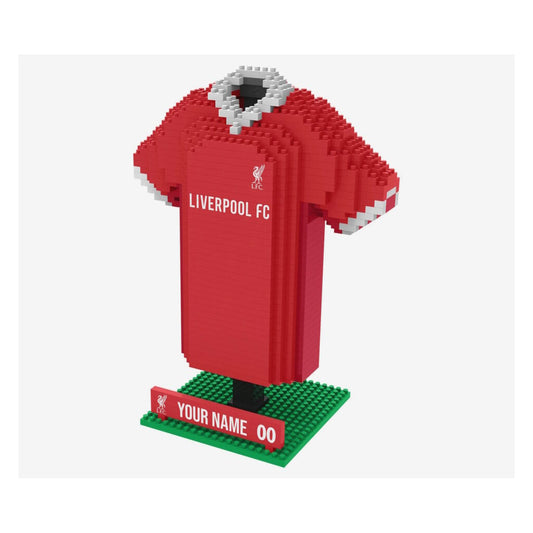 Liverpool BRXLZ 3D Personalized Jersey Construction Kit (861 Pieces)