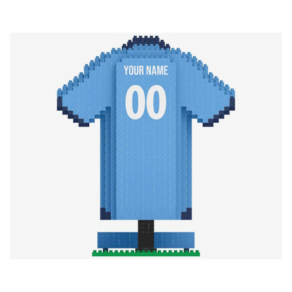 Manchester City BRXLZ 3D Personalized Jersey Construction Kit (918 Pieces)