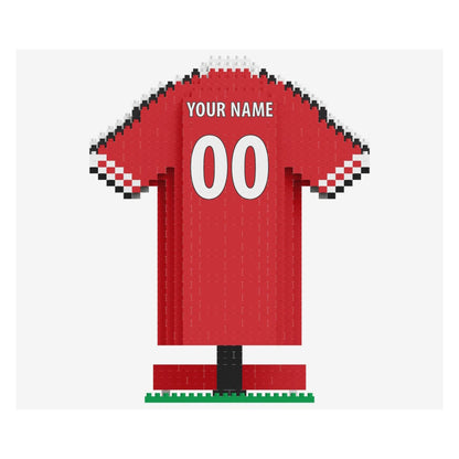 Manchester United BRXLZ 3D Personalized Jersey Construction Kit (1035 Pieces)