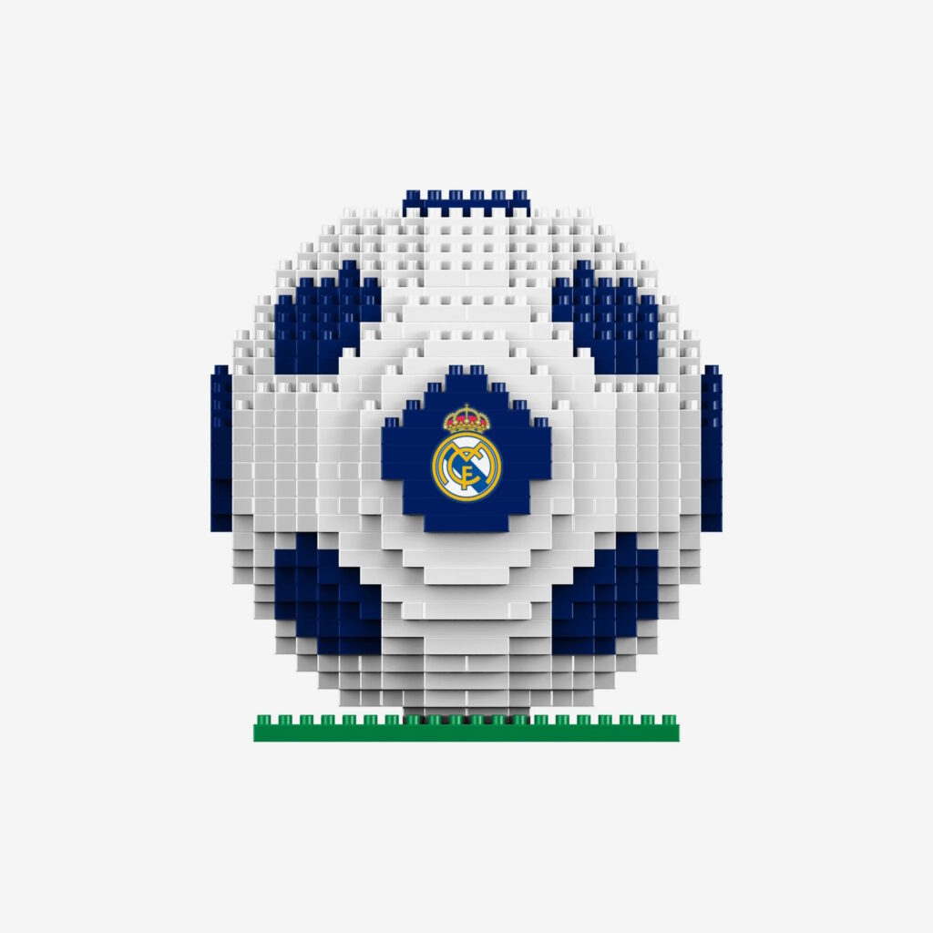 Real Madrid BRXLZ 3D Soccer Ball Construction Kit