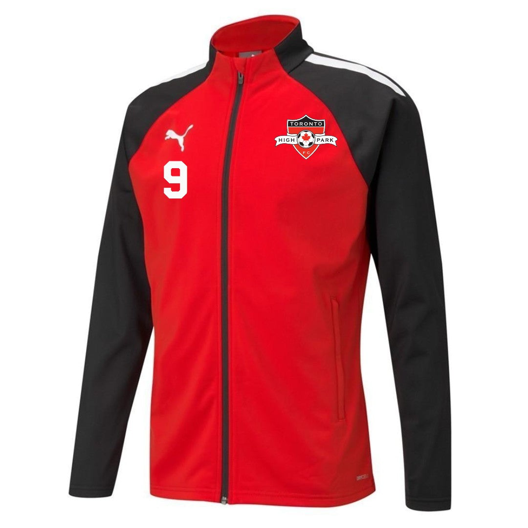 Toronto High Park Puma TeamLiga Training Jacket Red Youth