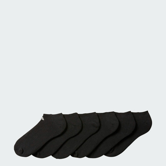 Adidas Athletic 6-Pack Ankle Socks Black