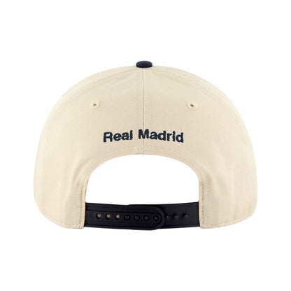 Real Madrid White & Black Club Crest Snapback Hat