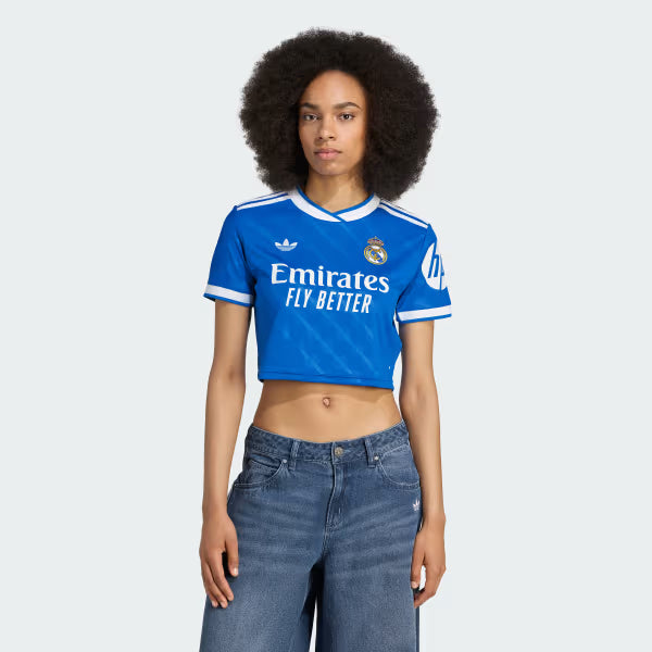 Adidas Real Madrid 25/26 Third Jersey Women's Crop