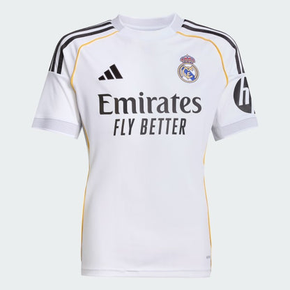 Adidas Real Madrid 25/26 Home Jersey Youth