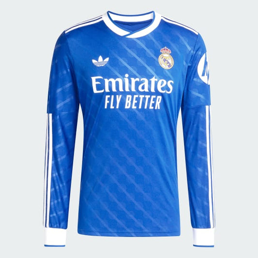 Adidas Real Madrid 25/26 Long Sleeve Third Jersey