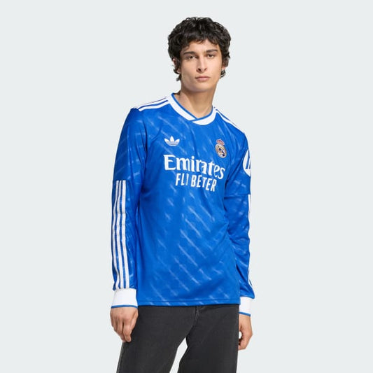 Adidas Real Madrid 25/26 Long Sleeve Third Jersey