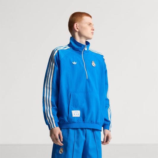 Adidas Real Madrid Icon Half-Zip Jacket