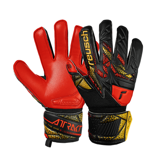 Reusch Attrakt Silver Goalkeeper Gloves Youth