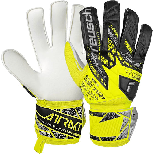 Reusch Attrakt Solid Finger Support Goalkeeper Gloves