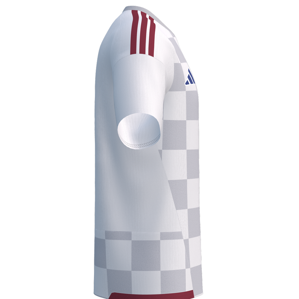 Adidas Croatia Norval SC Tiro 26 Custom Home Jersey White