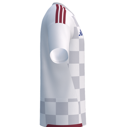 Adidas Croatia Norval SC Tiro 26 Custom Home Jersey White