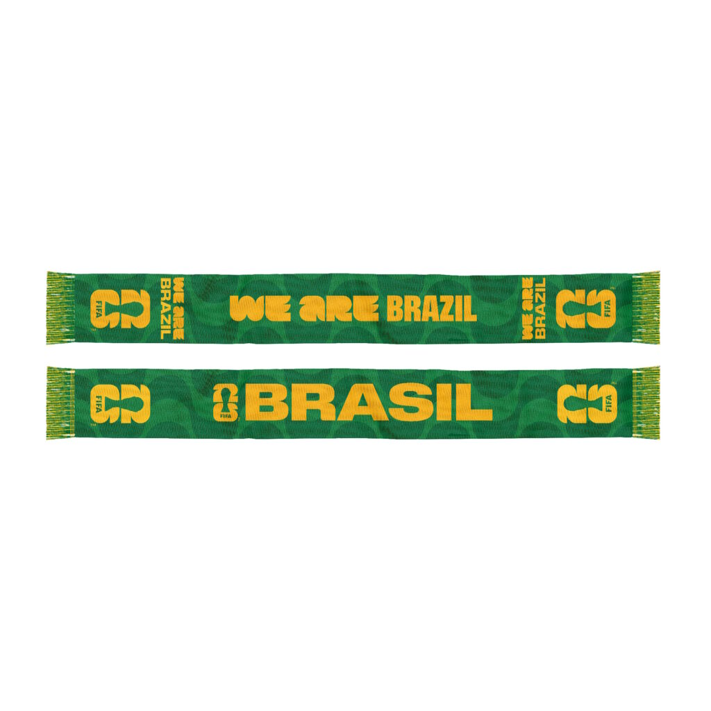FIFA World Cup 2026™ "We Are Brazil" Printed Scarf