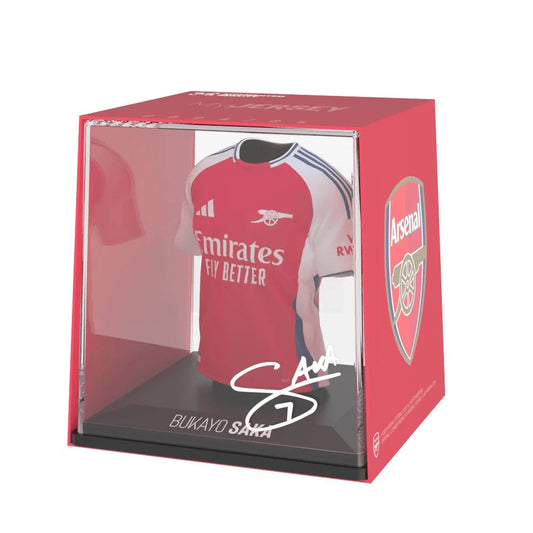 Arsenal Saka Splink Soccer Jersey Collectible (3.75")