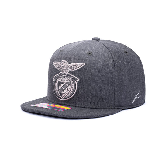 Benfica Fan Ink Platinum Snapback Hat