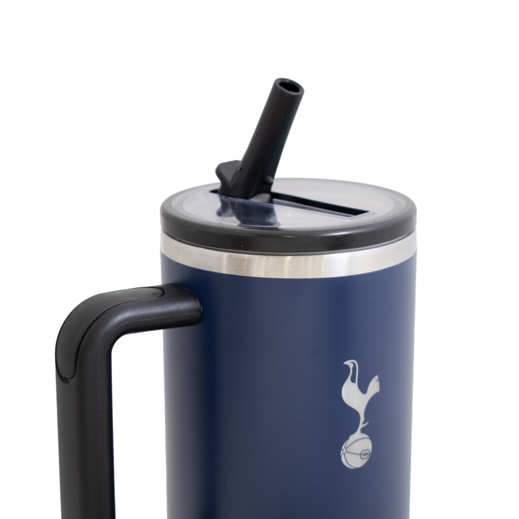 Tottenham Handle Flip Straw Insulated Tumbler (40 OZ)