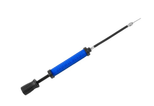 Kwik Goal Dual Action Mini Ball Pump Blue