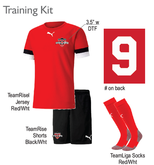 Toronto High Park U9-U12 Competitive Training Program Package