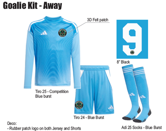 Toronto United Goalkeeper Away Kit