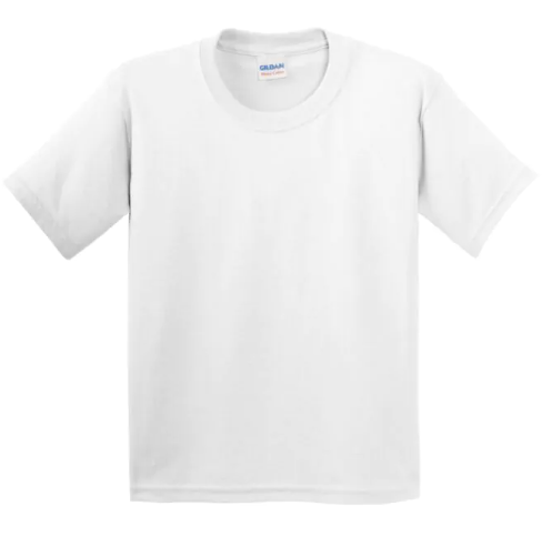 Gildan Heavy Cotton T-Shirt Youth White