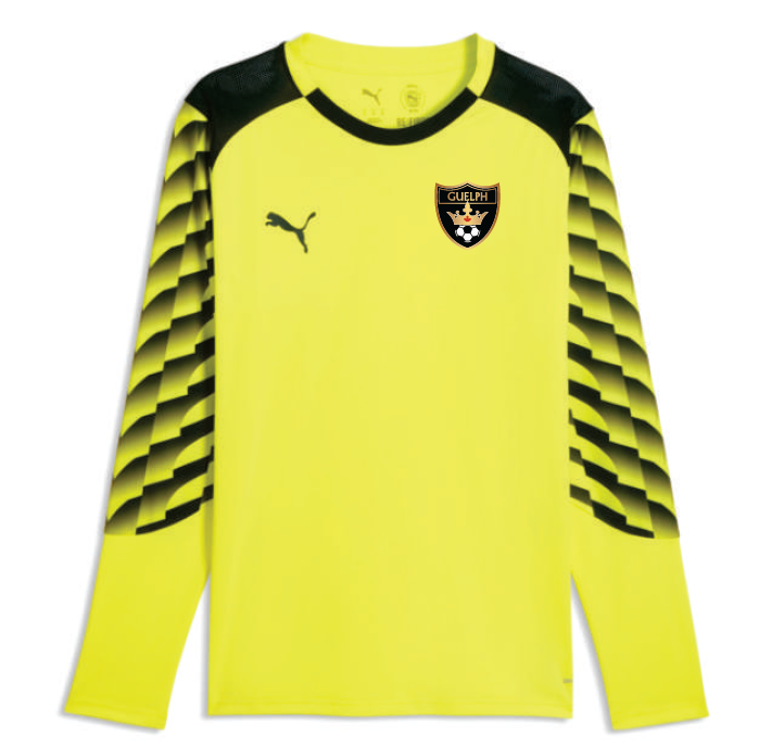 Guelph Puma TeamLiga 26 Long Sleeve Goalkeeper Jersey Yellow Burst