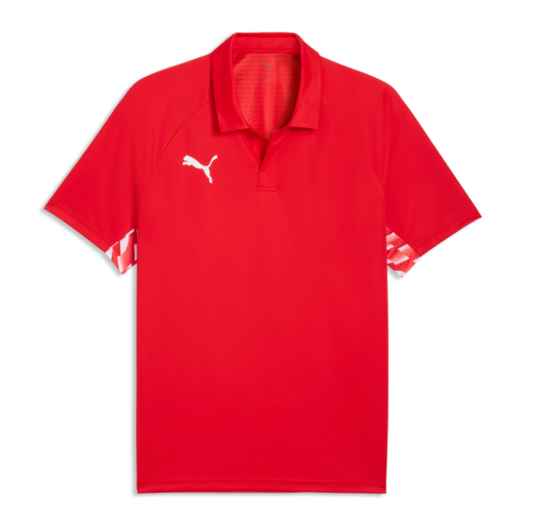 Puma TeamLIGA26 Sideline Polo Red