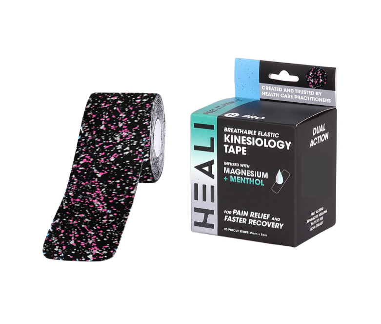 Heali Pro K-Tape Pink Splatter