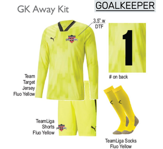 Toronto High Park OPDL Goalkeeper Package (MANDATORY)