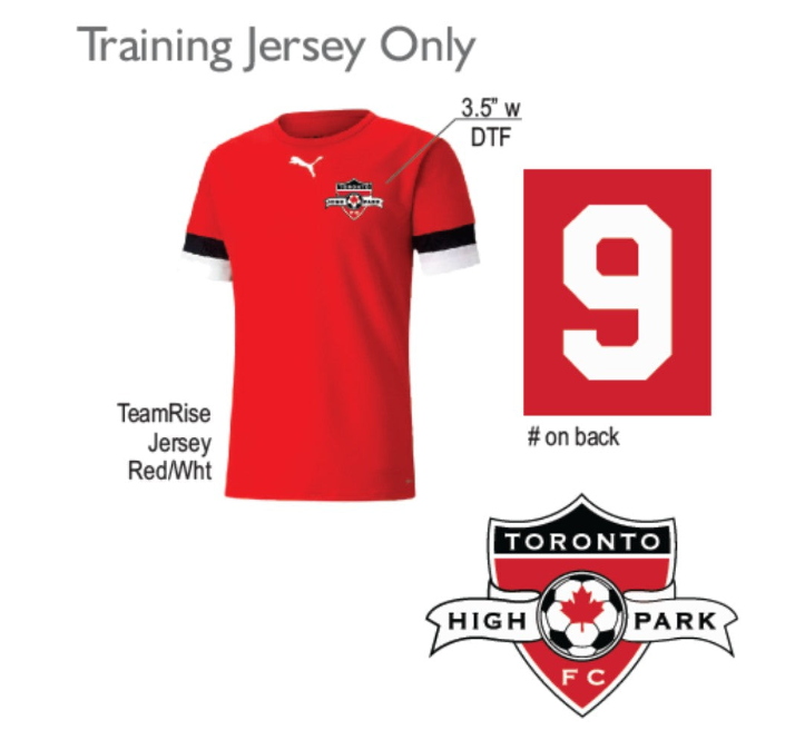 Toronto High Park OPDL Player Package (MANDATORY)