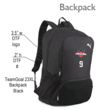 Puma Toronto High Park Teamgoal Backpack Premium XL Black