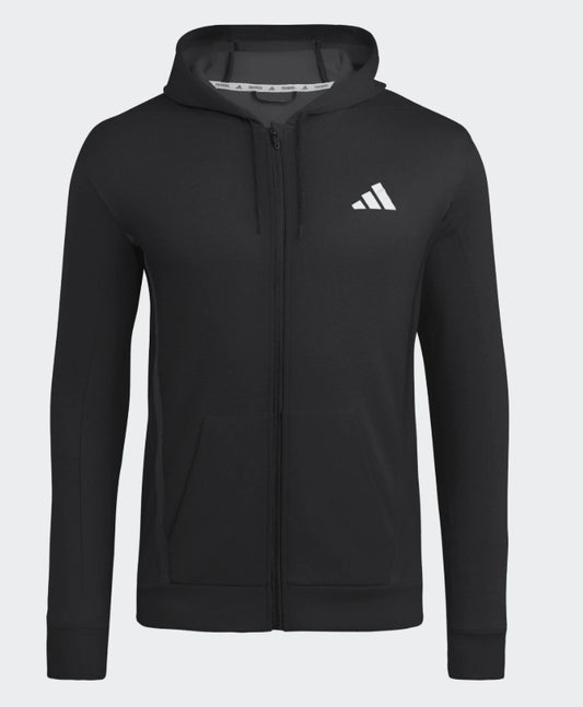 Adidas Game & Go Team Issue Full Zip Hoodie Black