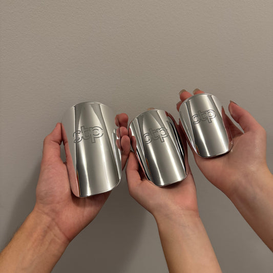 STP Mini Shin Guards Silver