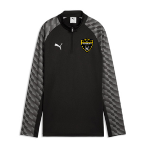 Waterloo United Puma TeamLIGA 26 Quarter Zip Training Top Black