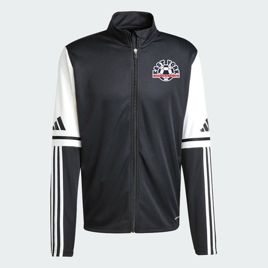 Veste de survêtement Adidas Squadra 25 noire pour jeunes