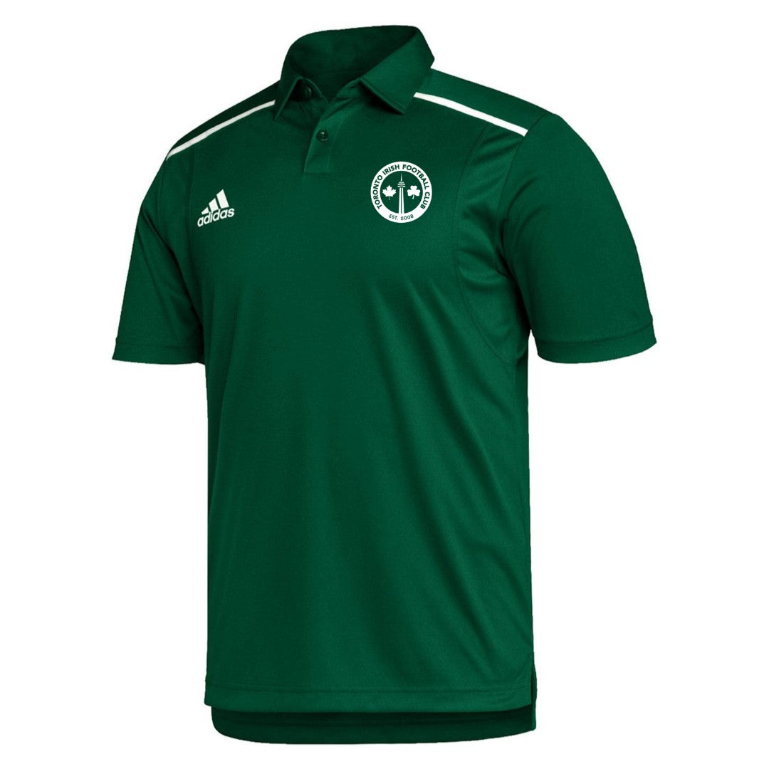 Polo Adidas Team Issue vert foncé