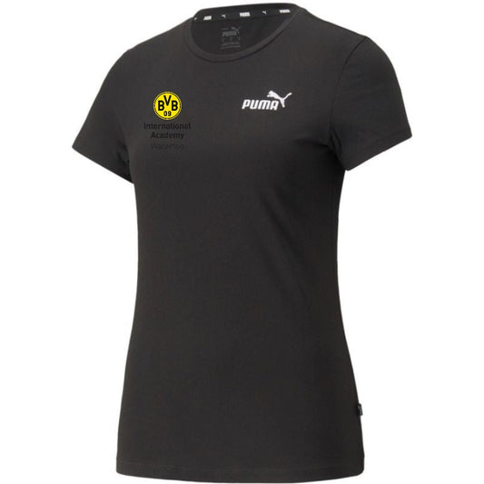 Waterloo BVB Puma ESS+ Embroidery T-Shirt Women's Black