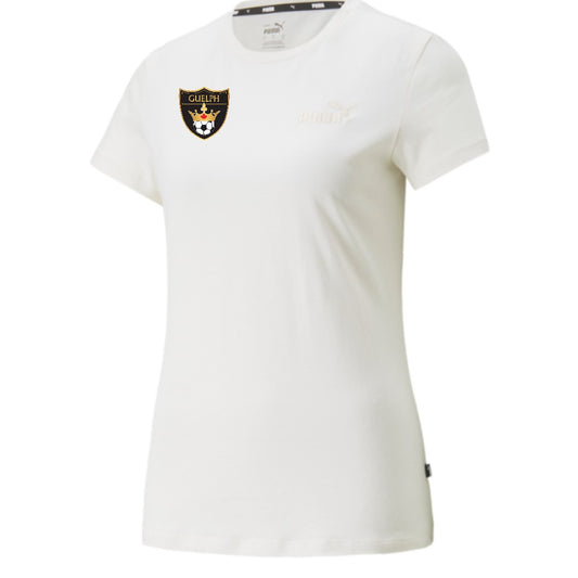 Guelph SC Puma ESS+ Embroidery T-Shirt Women's White
