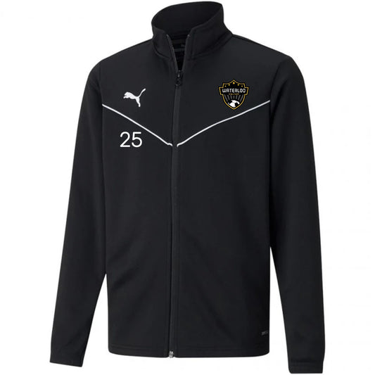 Waterloo United Puma TeamRise Poly Training Jacket Black Youth