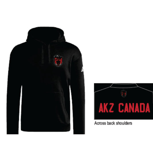 AKZ Canada Adidas Fleece Hoodie Black Women's
