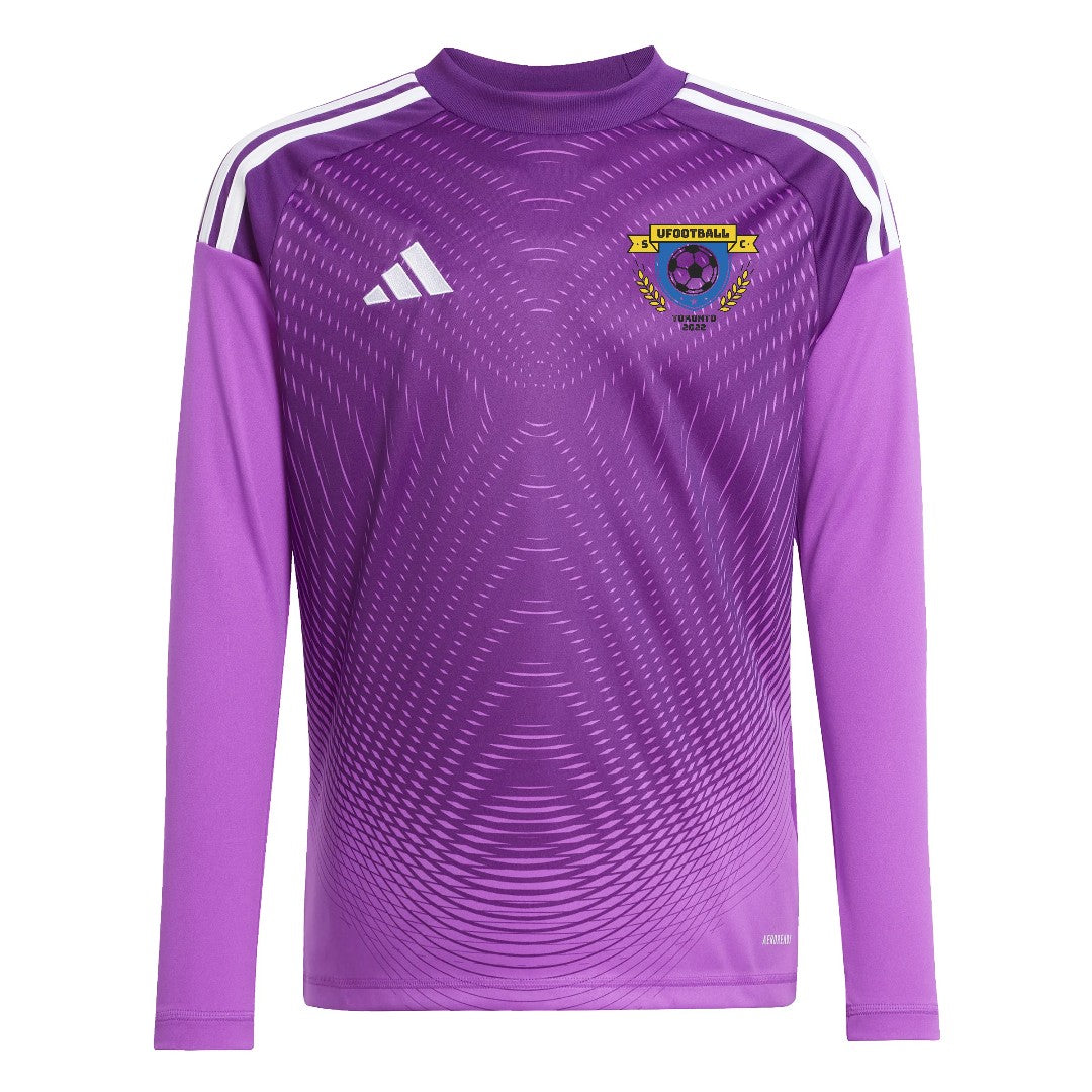 UFootball Adidas Tiro 25 Competition Goalkeeper Jersey Purple Burst Youth