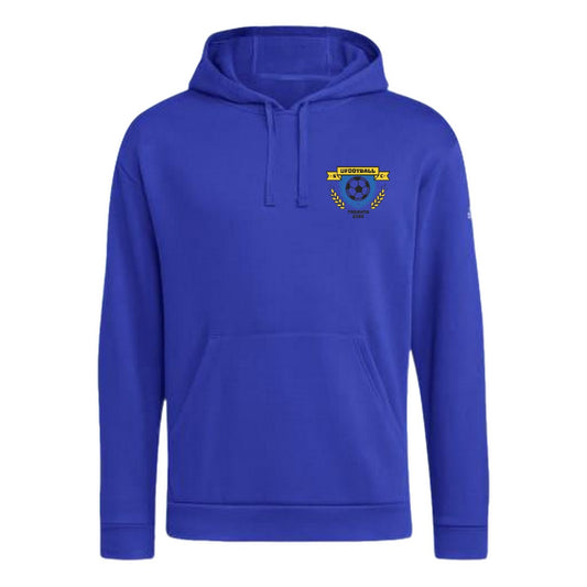 UFootball Adidas Fleece Hoodie Royal Blue