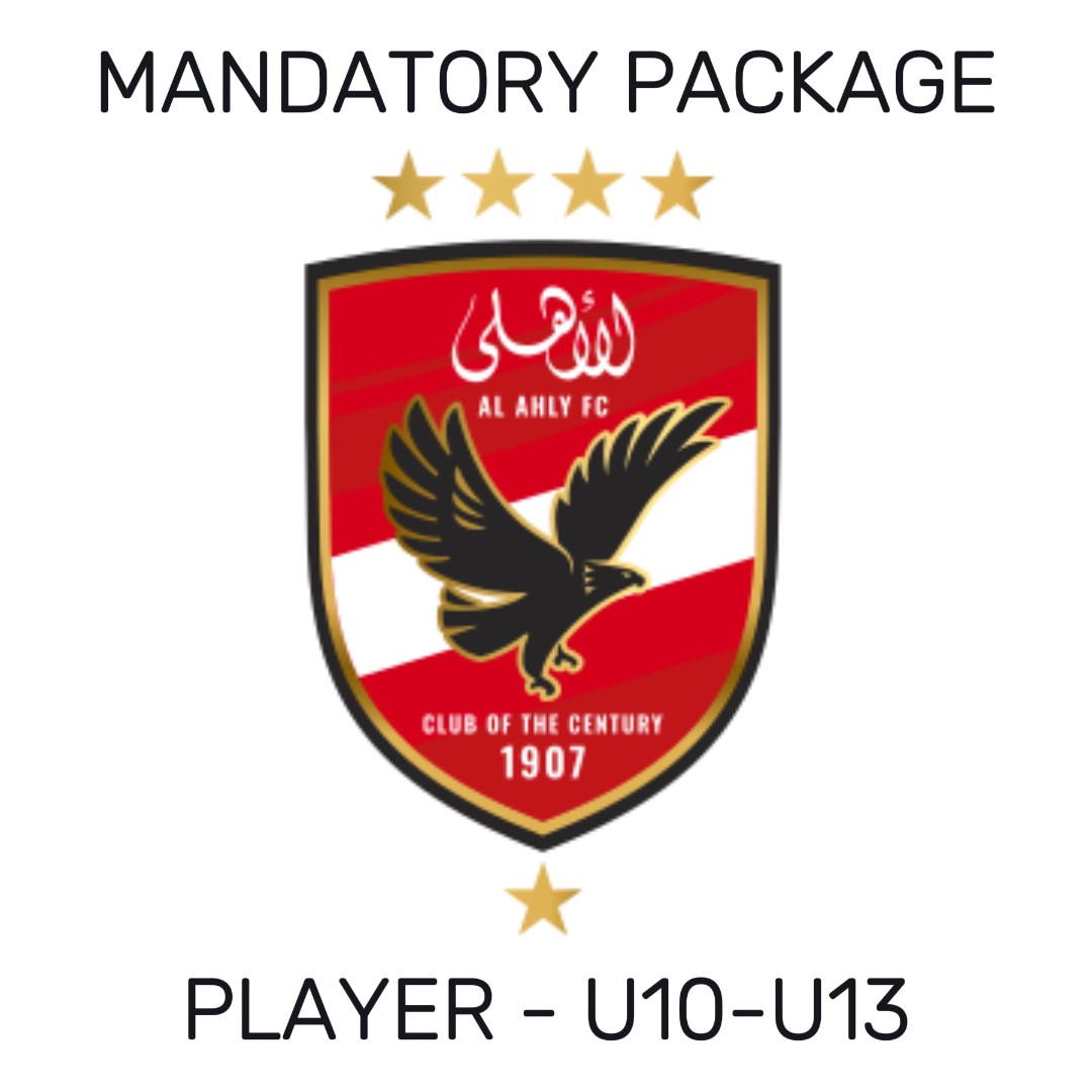 Al Ahly Mandatory Player Package (U10-U13)