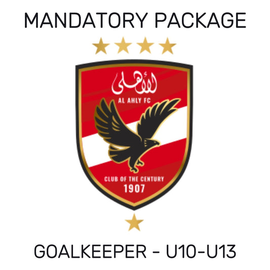 Al Ahly Mandatory Goalkeeper Package (U10-U13)