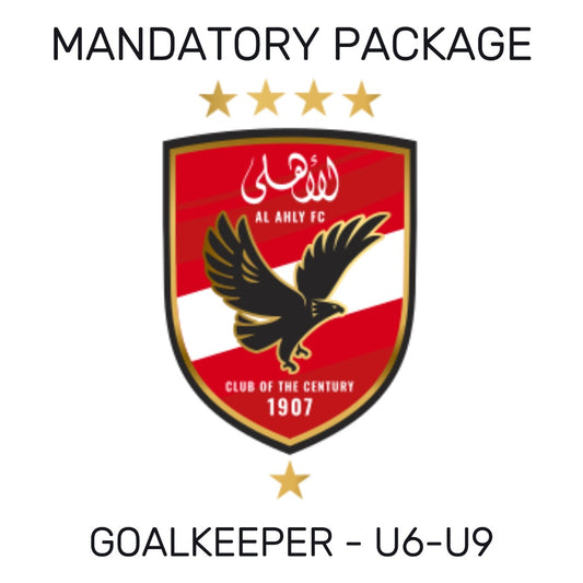 Al Ahly Mandatory Goalkeeper Package (U6-U9)