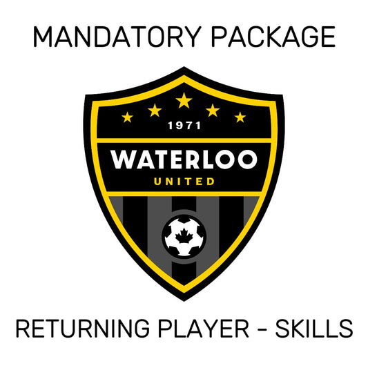 Waterloo United Returning Player Package (SKILLS PROGRAM)