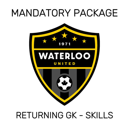 Waterloo United Returning Goalkeeper Package (SKILLS PROGRAM)